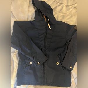 Navy Penfield XL jacket raincoat excellent condition zip up and hood